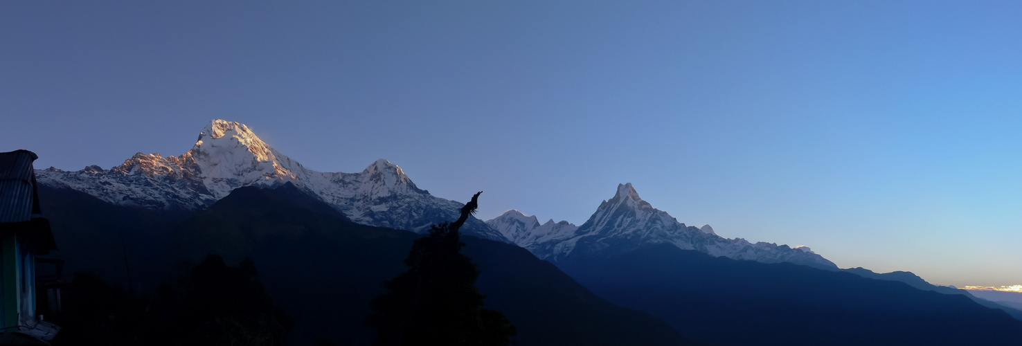 SUNRISE - Annapura South and Machhapuchhre