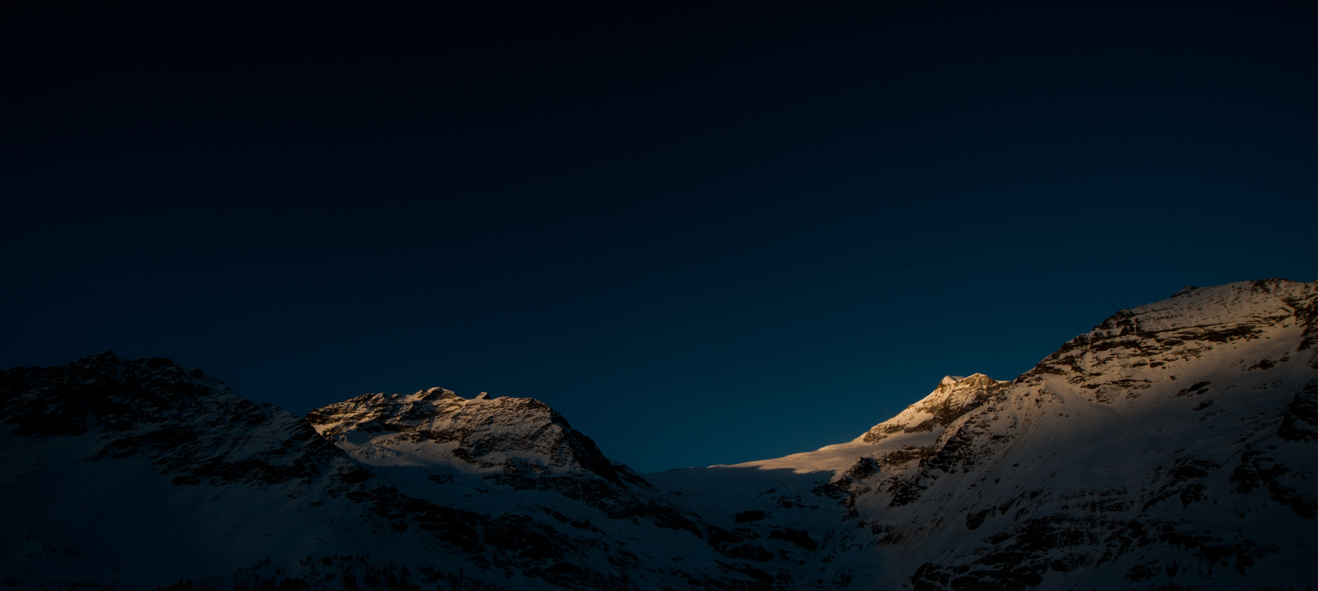 Sunrise at Alp Grüm