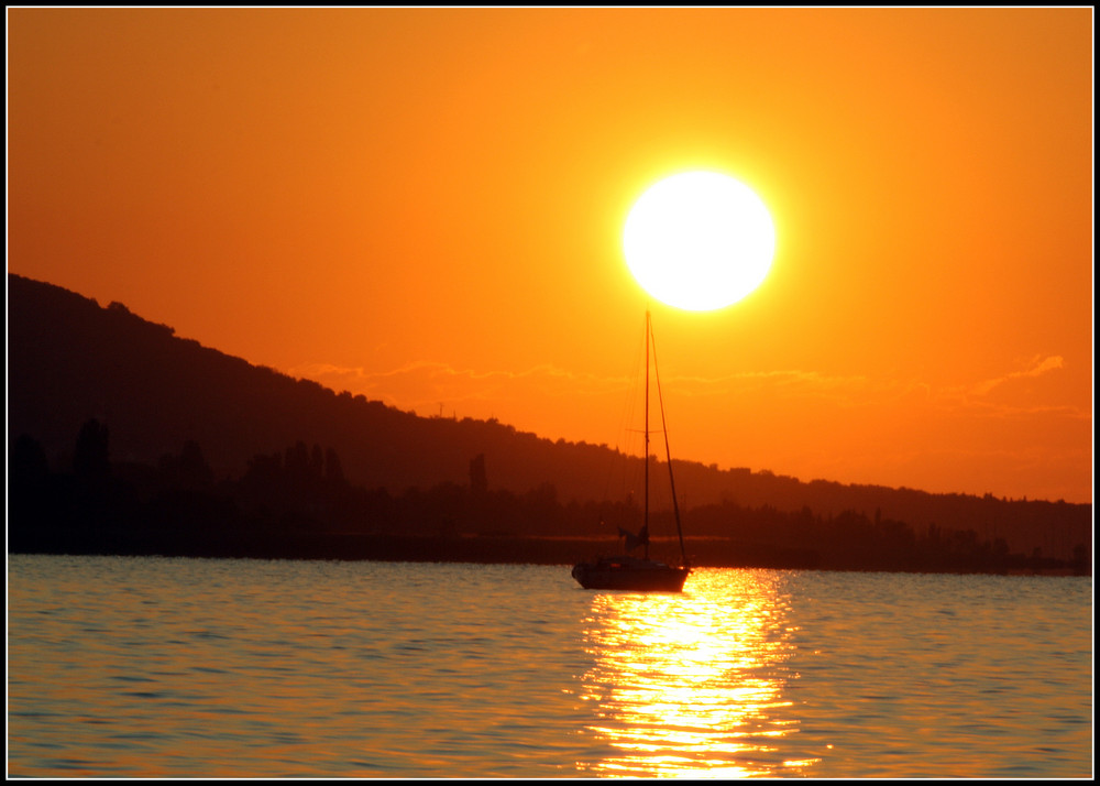 Sunrise at Balaton/ Hungary