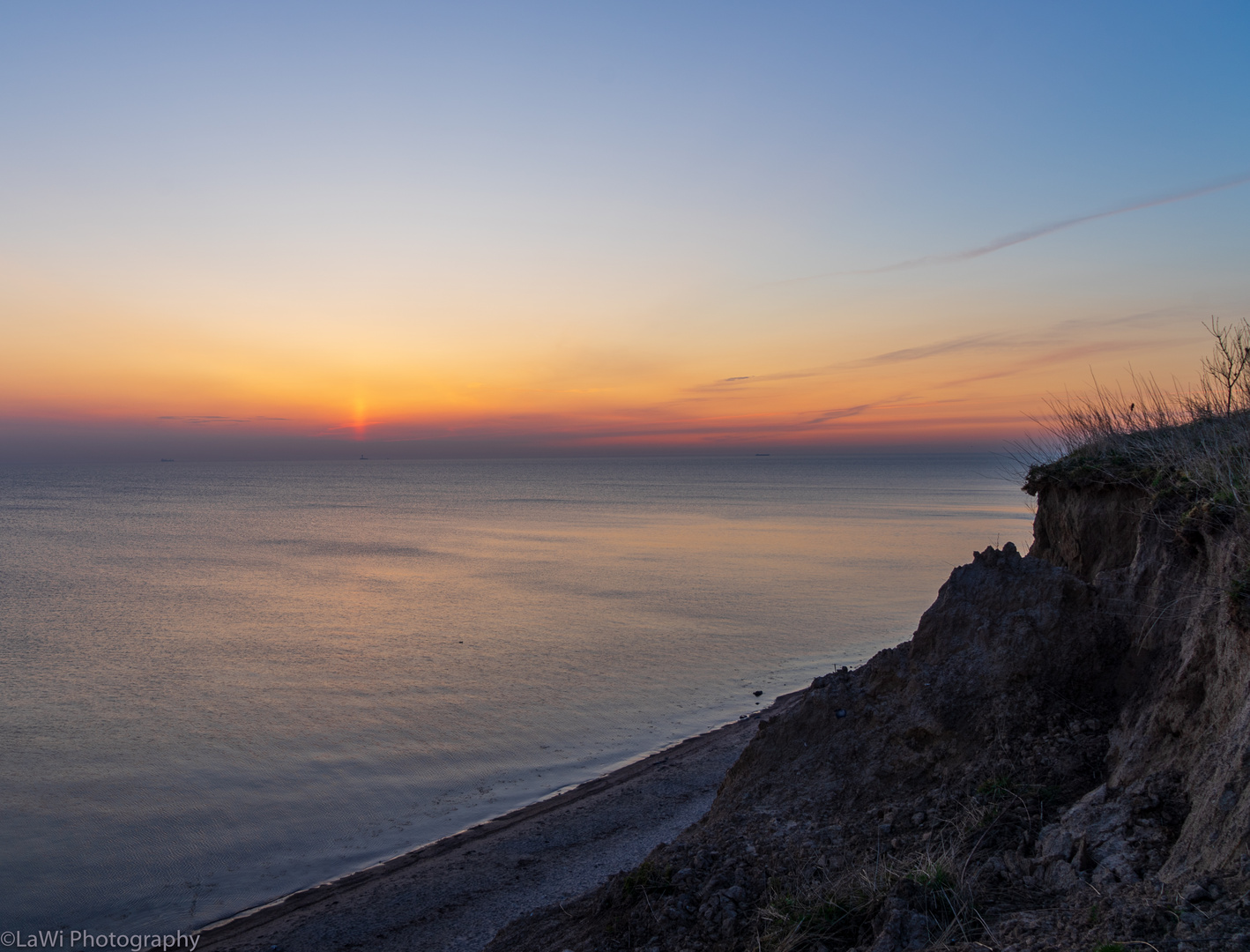 Sunrise at Baltic Sea