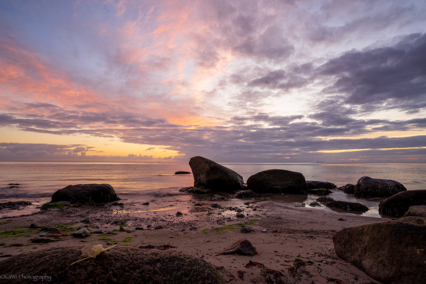 Sunrise at Baltic Sea