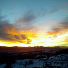 Sunrise at Big Sky Montana