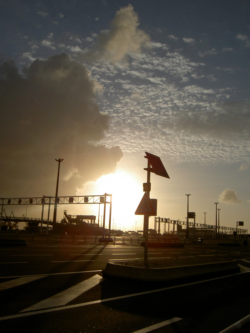 sunrise at Calais