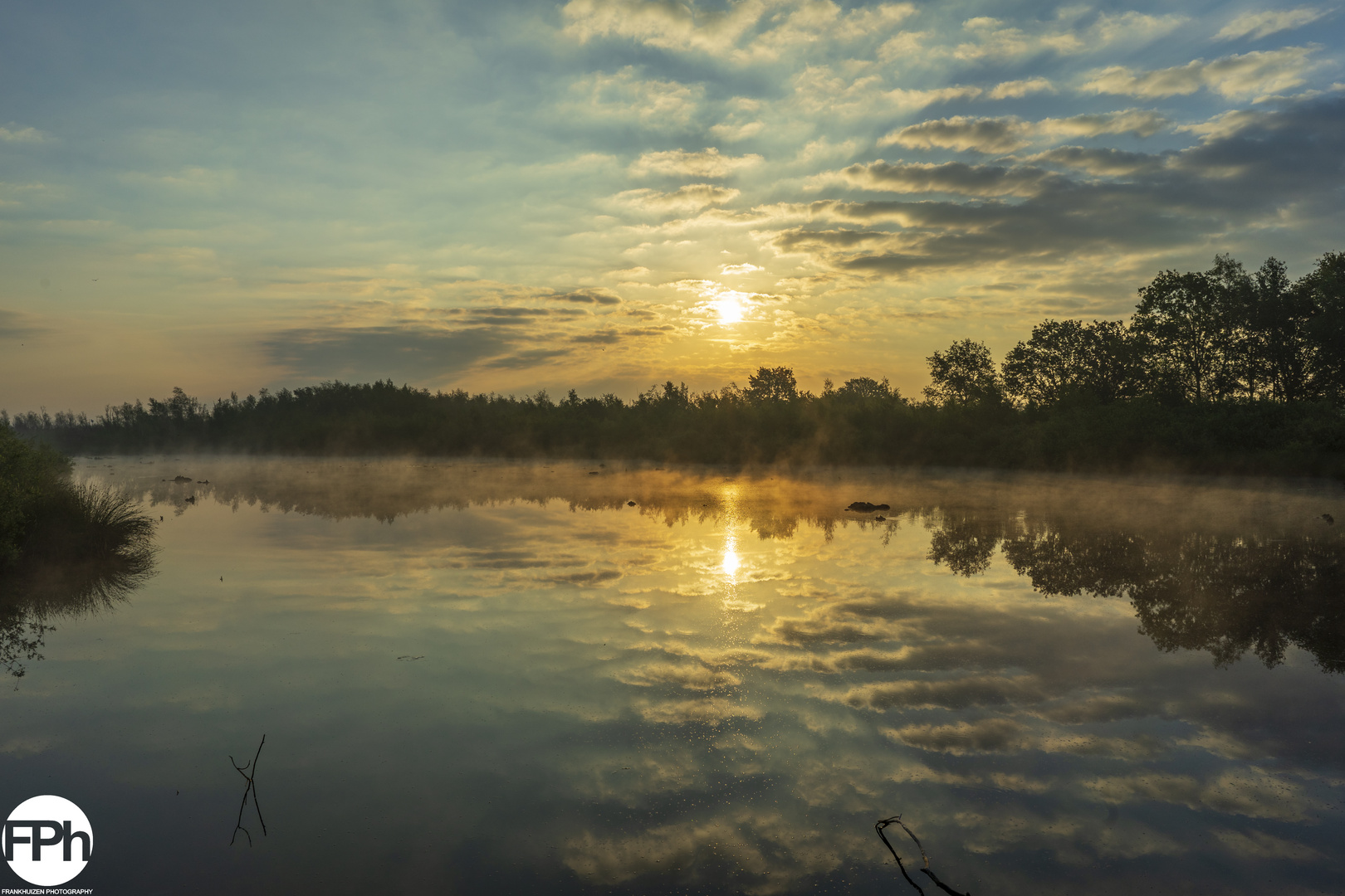 Sunrise at De Groote Peel