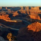 Sunrise at Dead Horse Point State Park on 12 March 2010