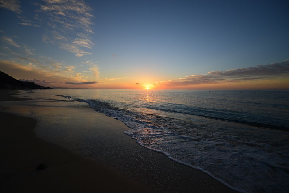 Sunrise at Esquinzo Playa