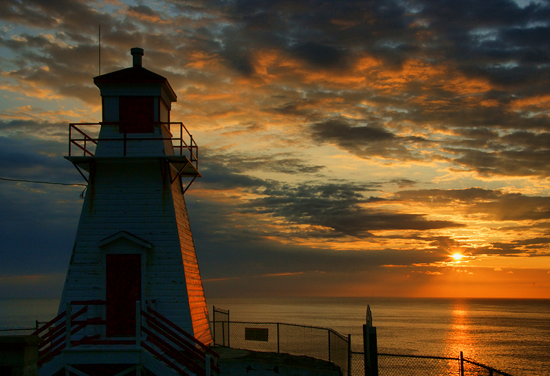 Sunrise at Fort Amherst