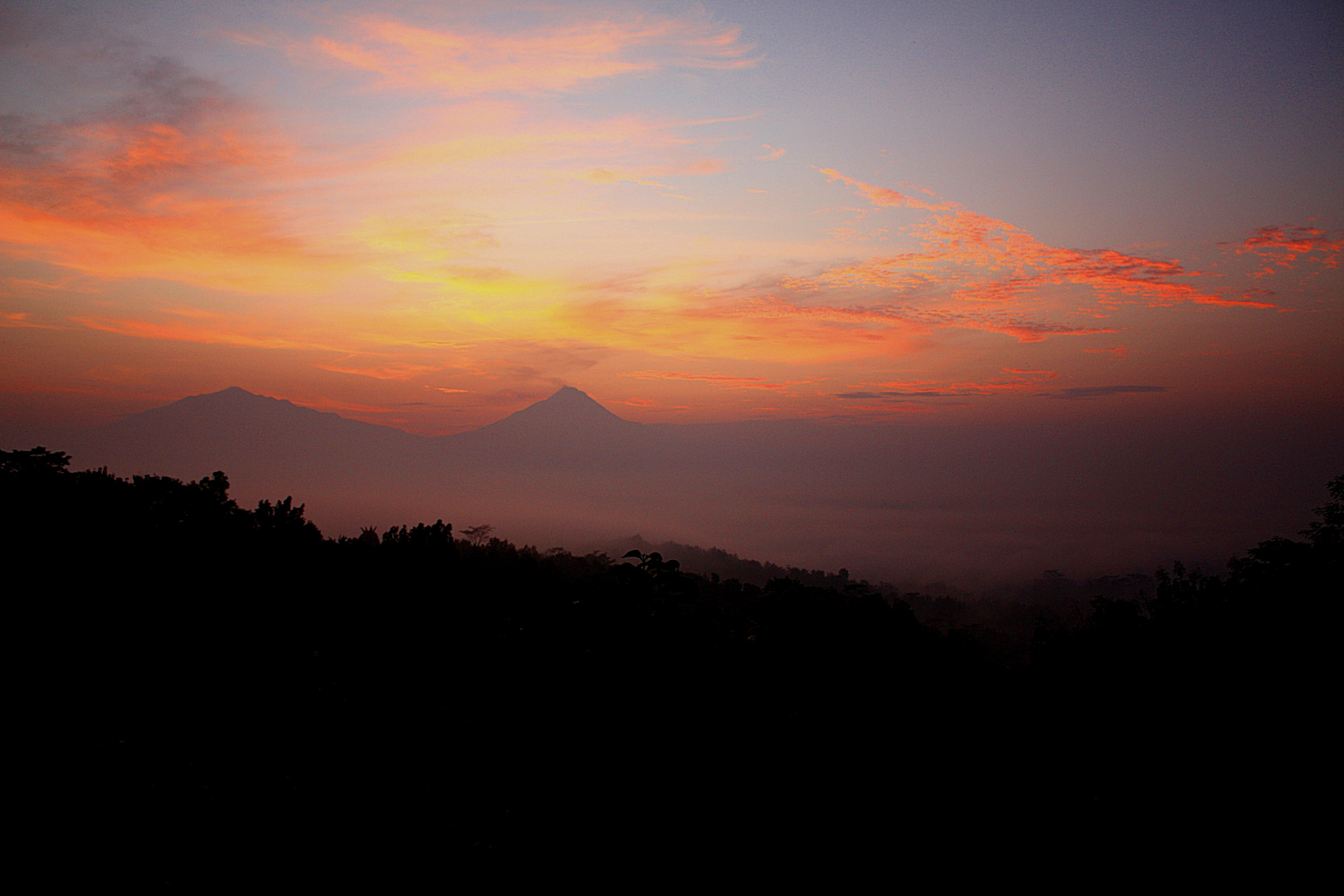 Sunrise at Gunung Merapi