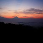 Sunrise at Gunung Merapi, Central Java