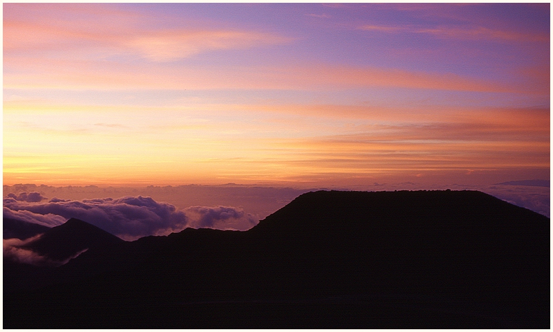 Sunrise at Haleakala