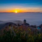 Sunrise at Haut-Koenigsbourg - FRANCE