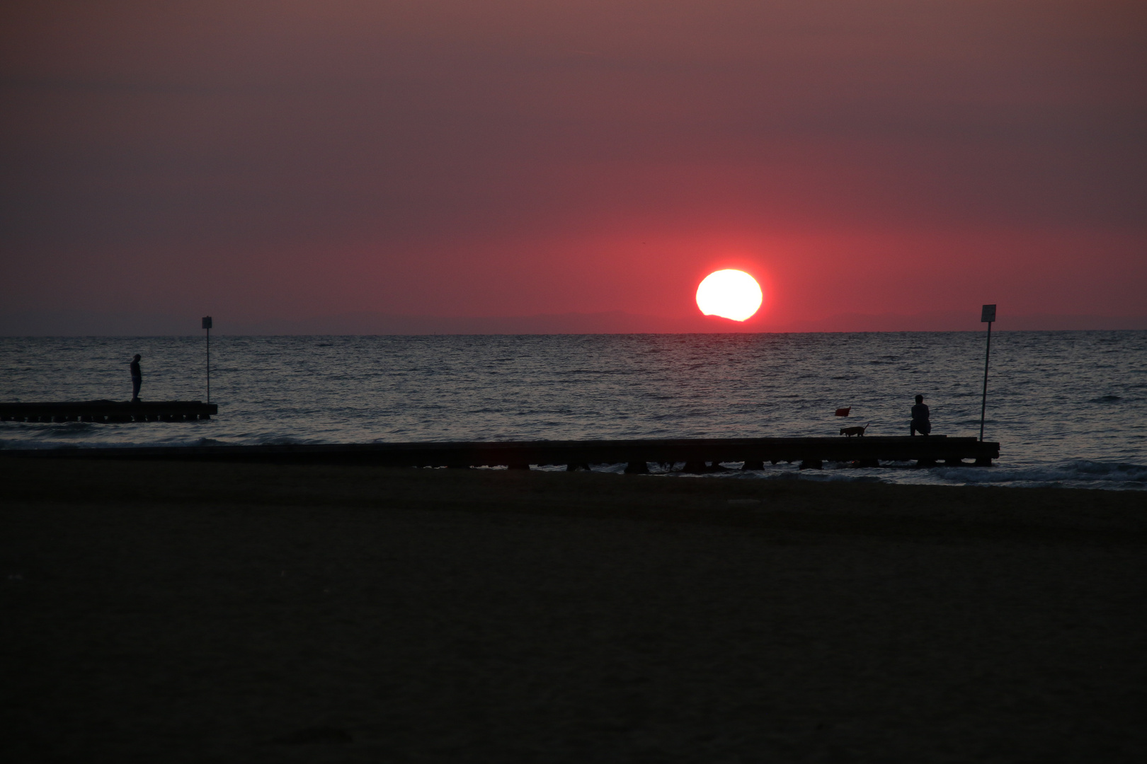 Sunrise at Jesolobeach