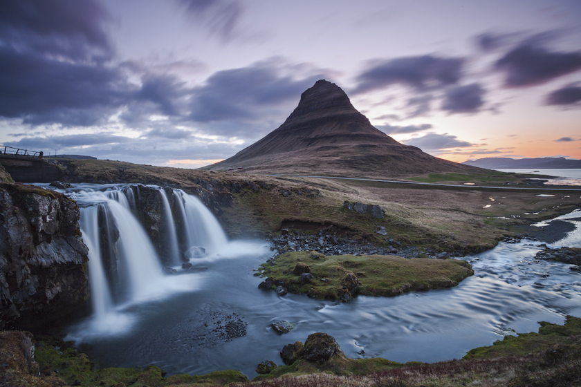 Sunrise at kirkjufell