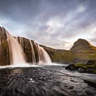 sunrise at kirkjufell