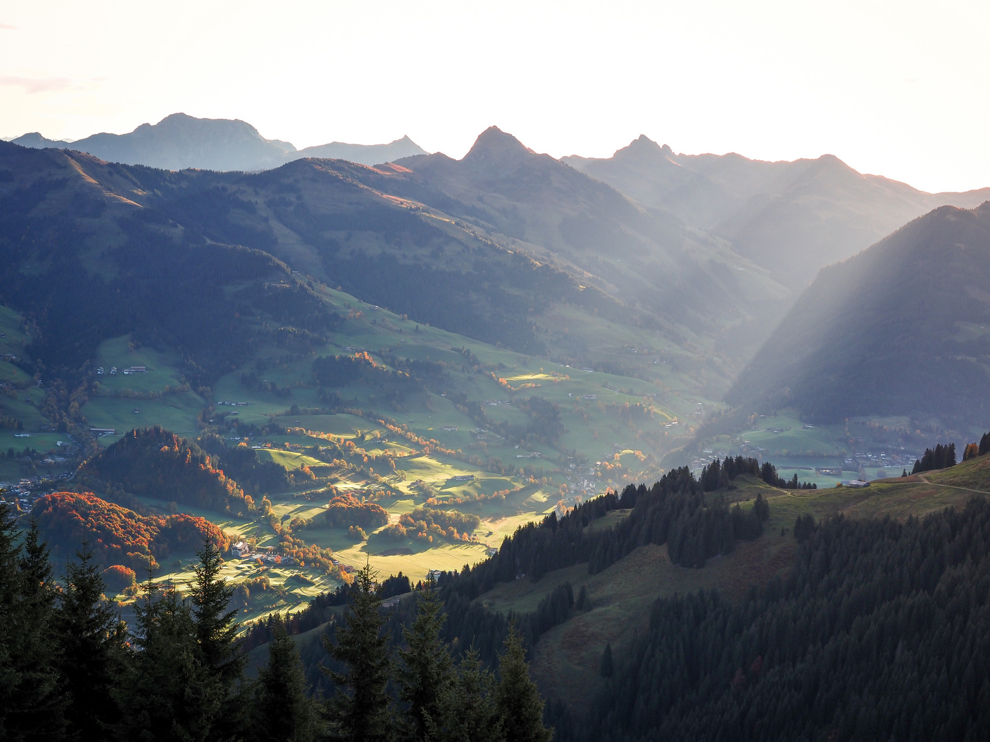 Sunrise at Kitzbühel