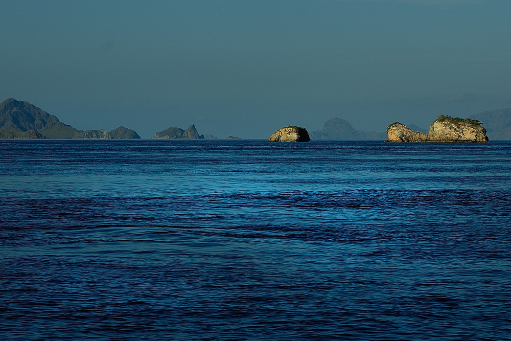 Sunrise at Komodo island