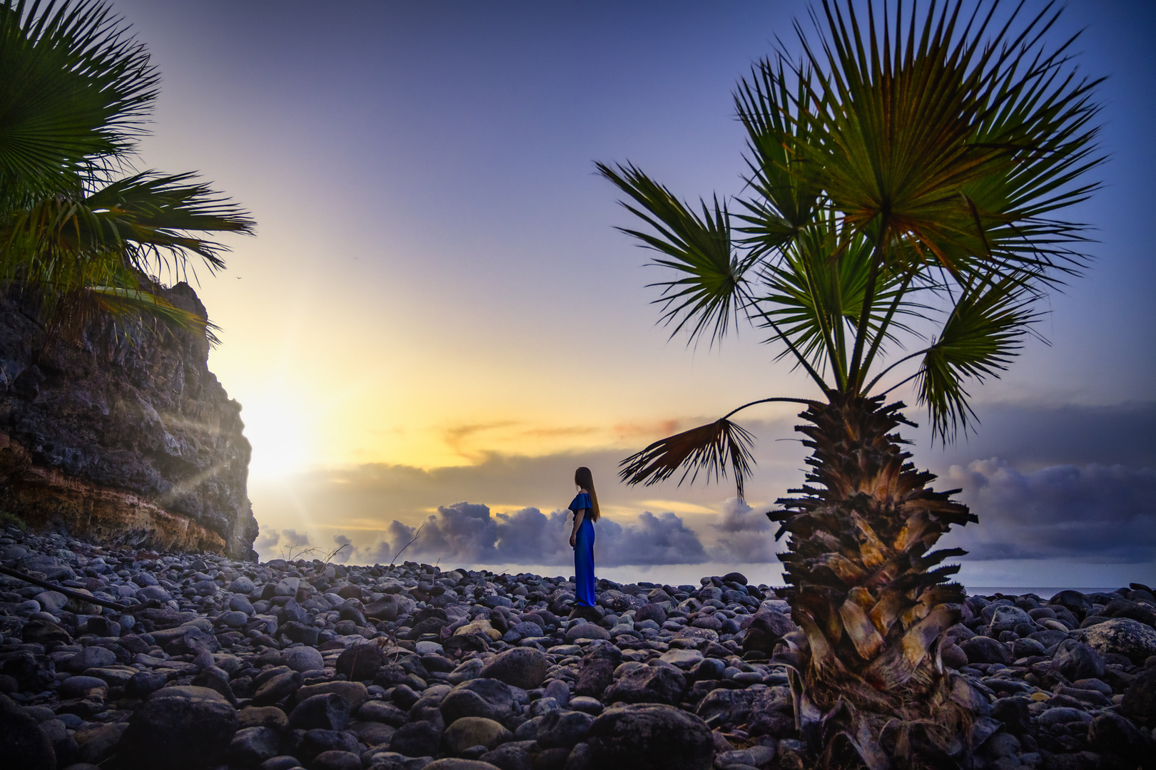 sunrise at La Gomera