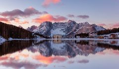 sunrise at Lago Misurina !