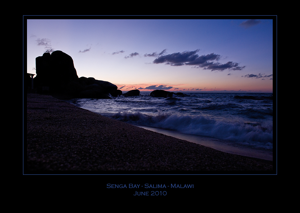 Sunrise at Lake Malawi