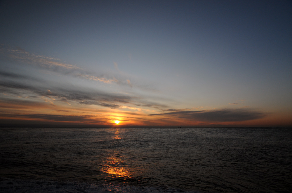 Sunrise at Lake Michigan