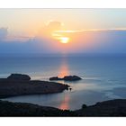 Sunrise at Lindos Bay