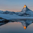 "Sunrise at Matterhorn"