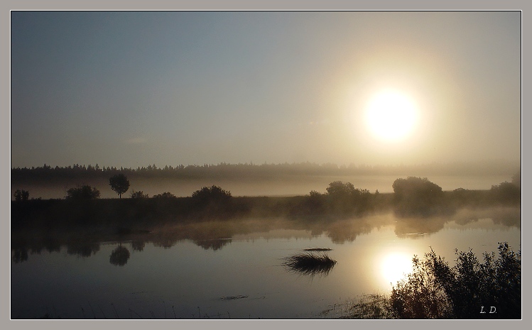 Sunrise at Mologa river - 3