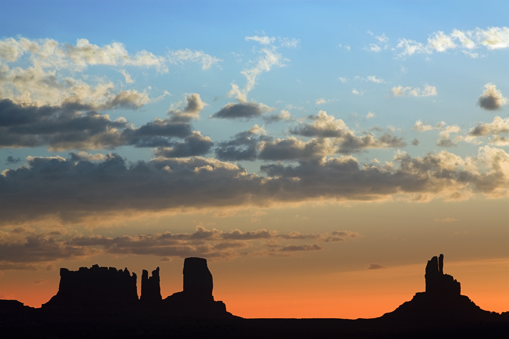 Sunrise At Monument Valley