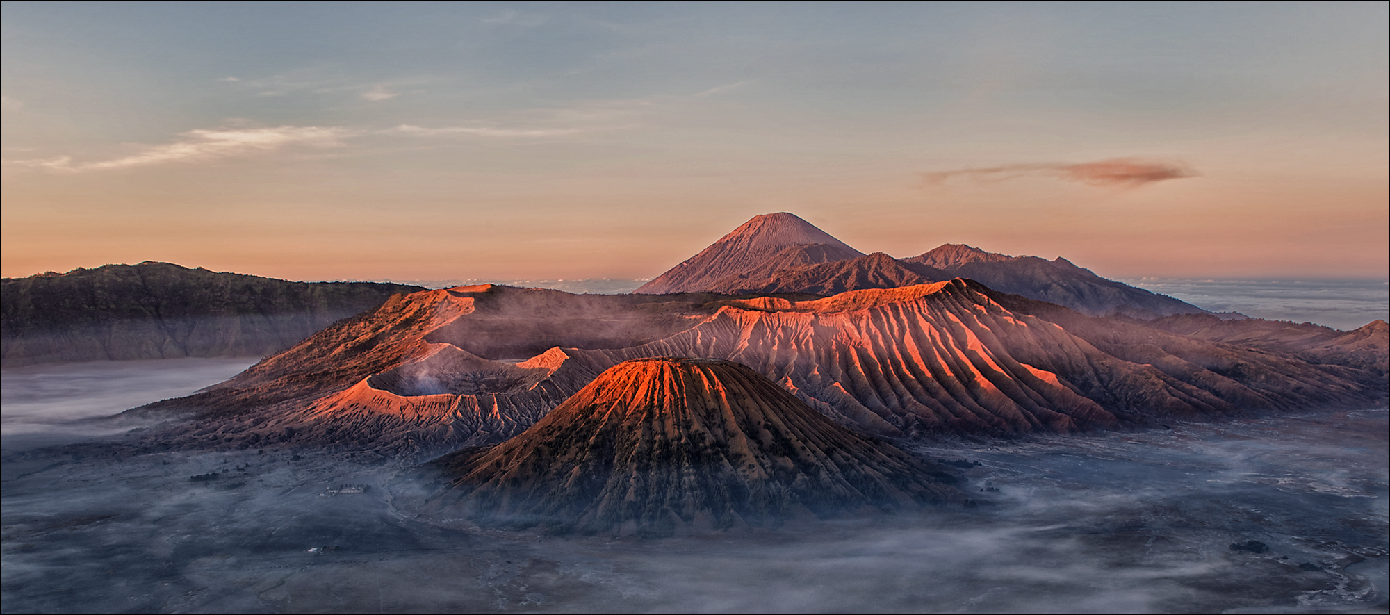 Sunrise at Mt. Bromo