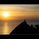 sunrise at Nugget Point