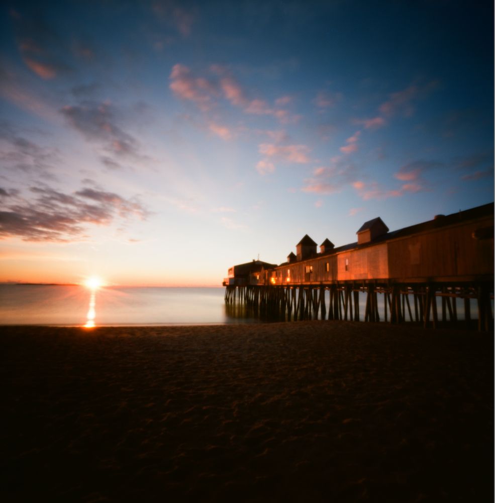 Sunrise at Old Orchard Beach