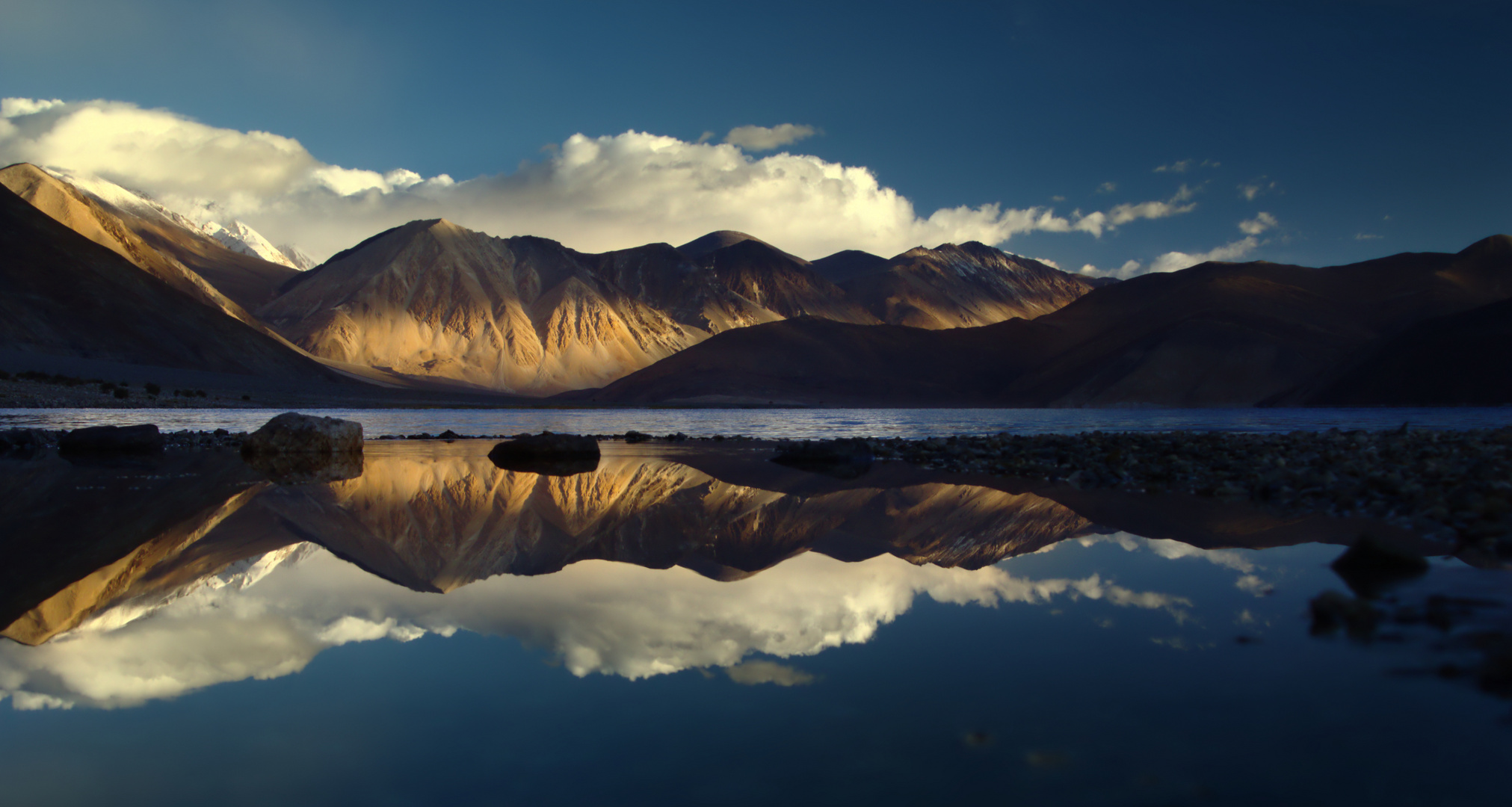 Sunrise at Pangong Tso