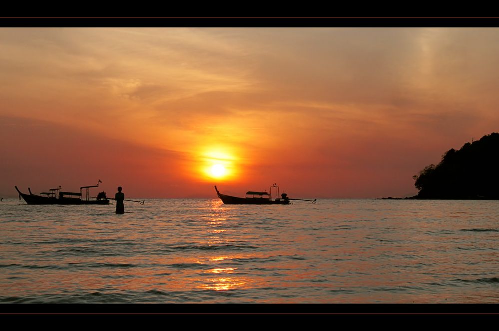 Sunrise at Phi Phi Island