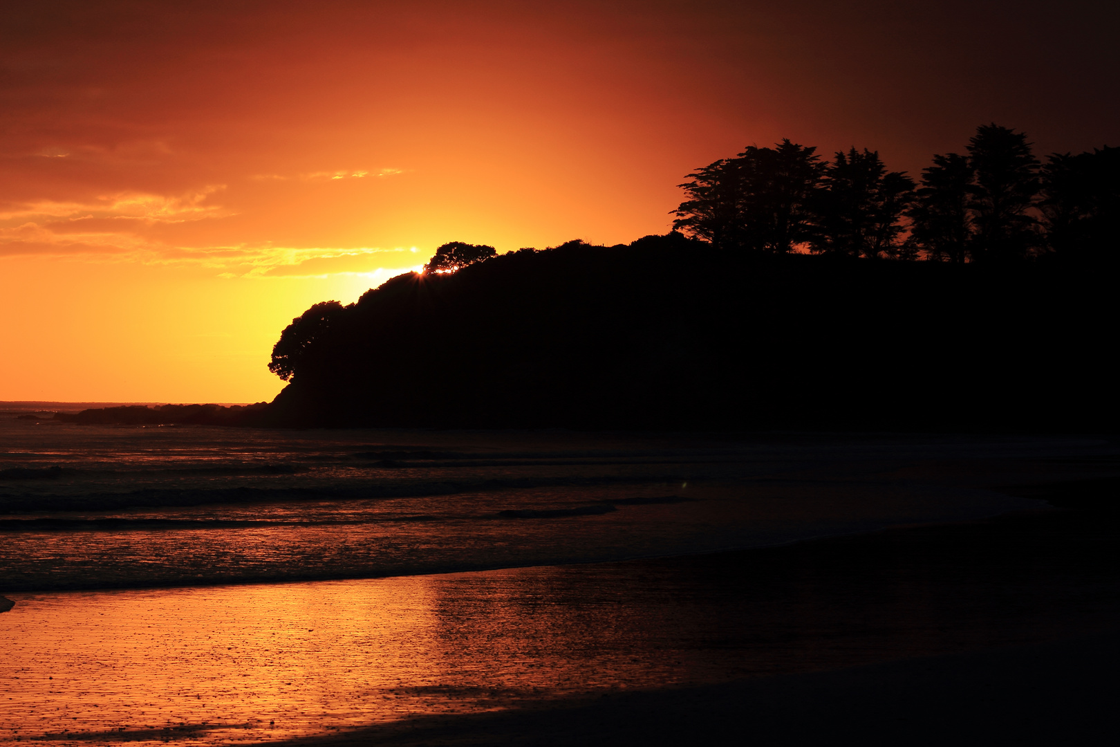 Sunrise at Rarawa Beach