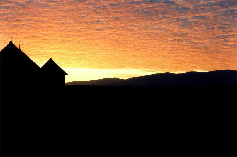 Sunrise at Salt Leek Lodge