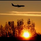 Sunrise at Schiphol