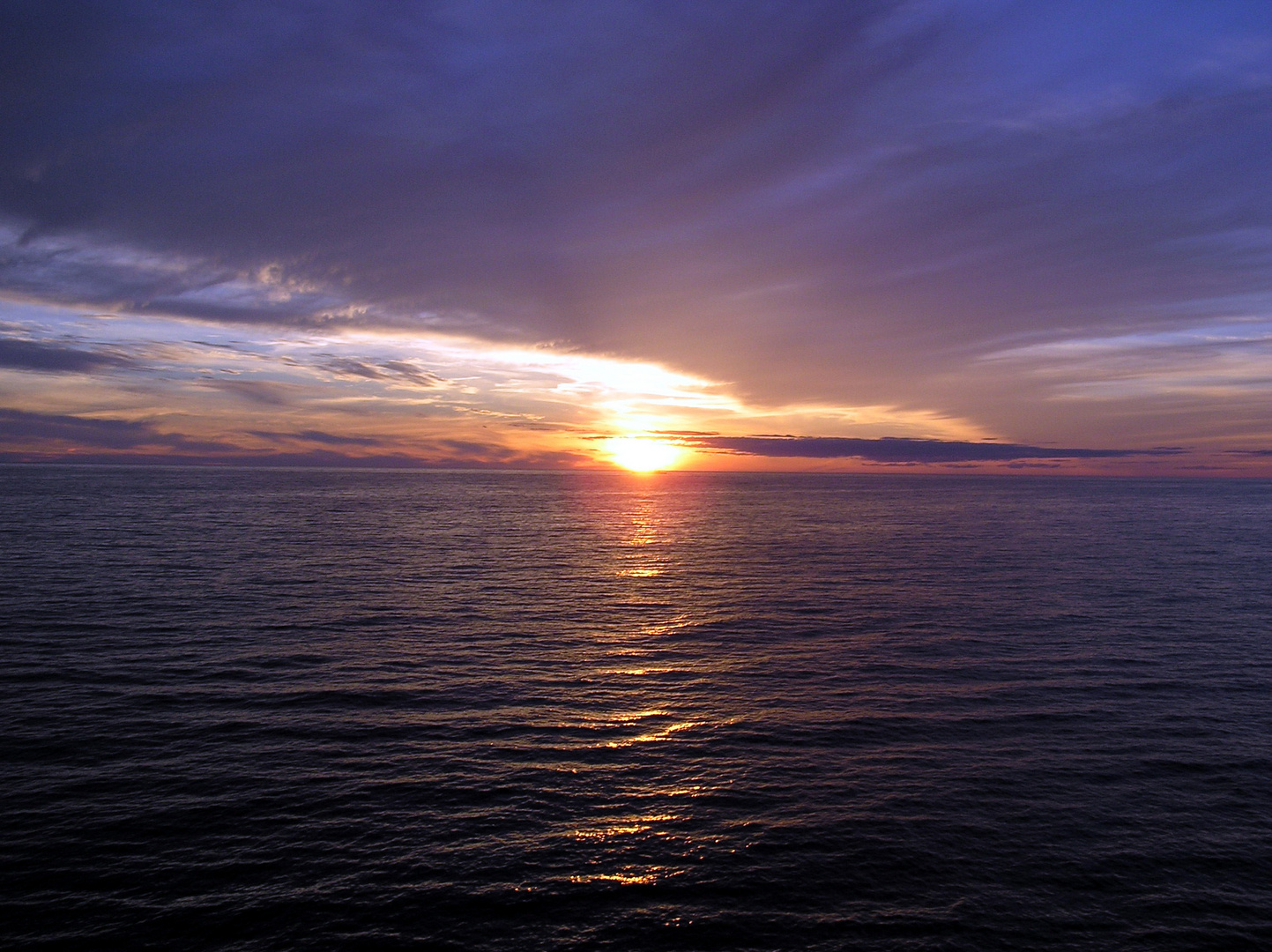 Sunrise at Sea