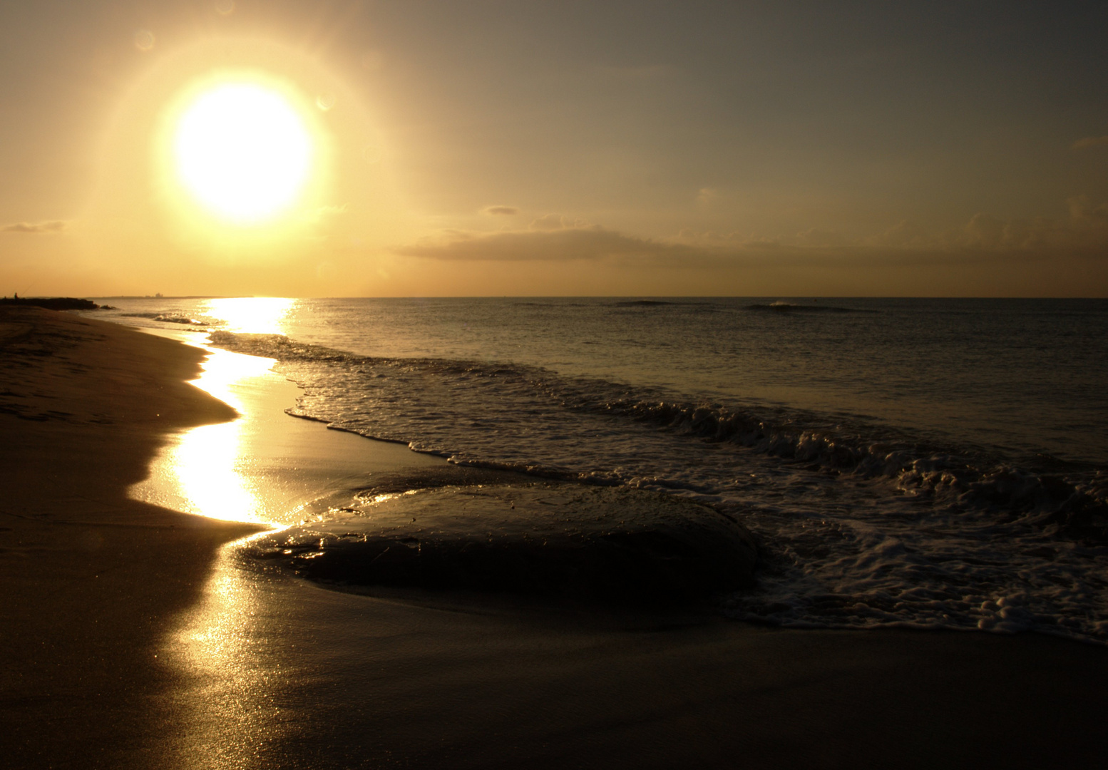 Sunrise at the beach