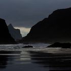 Sunrise at the benijo beach   II