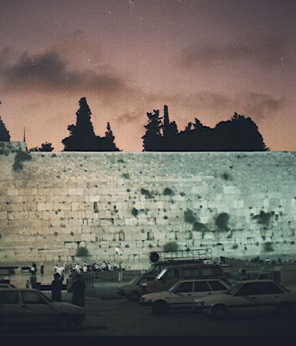 Sunrise at the Kotel