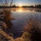 sunrise at the lake