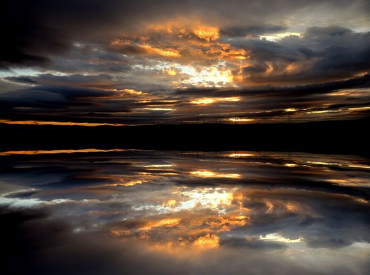 Sunrise at the Lake ................