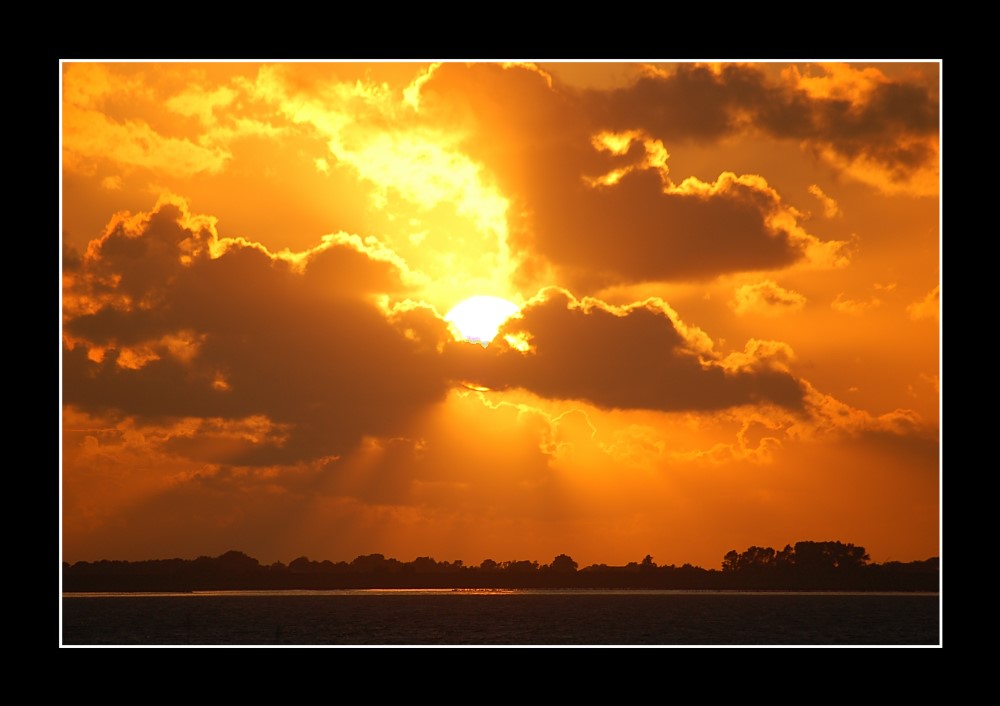 Sunrise at the Northsea