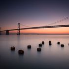 ~ Sunrise at the Oakland Bay Bridge ~