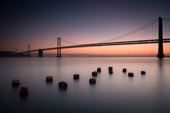 ~ Sunrise at the Oakland Bay Bridge ~