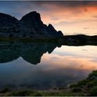 Sunrise at the small lake