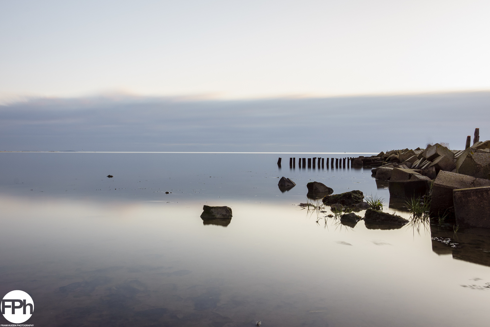 Sunrise at the Wadden Sea