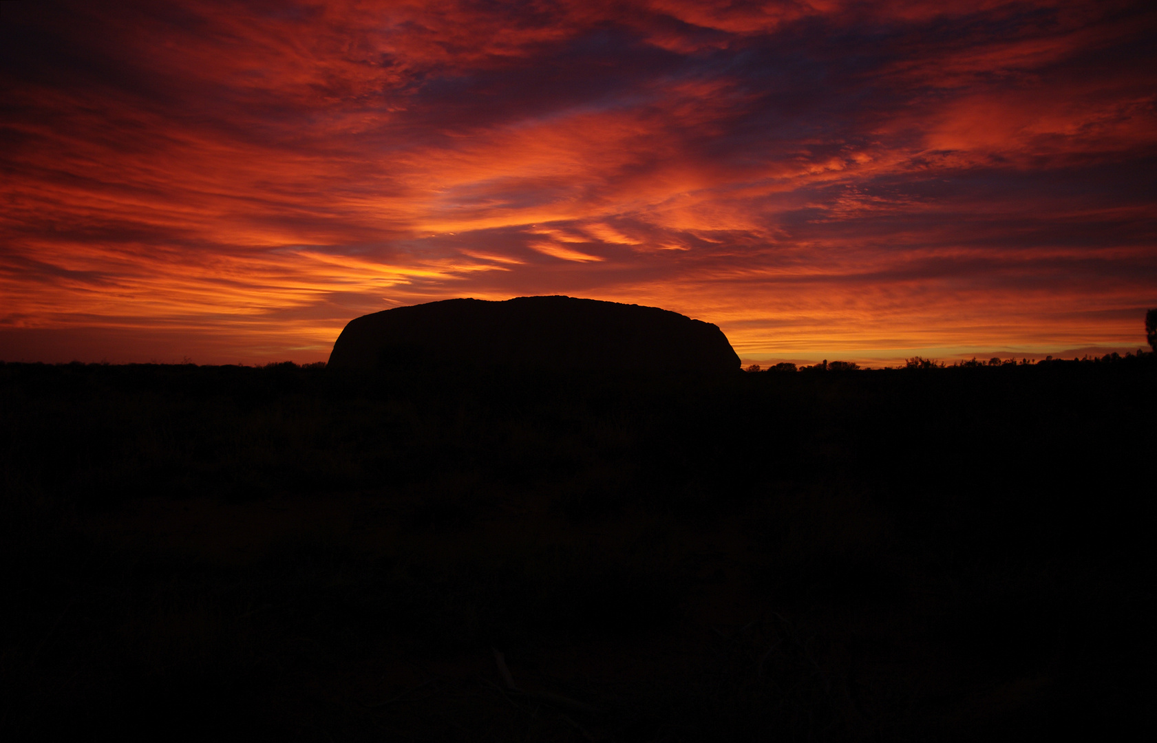 Sunrise at Uluru