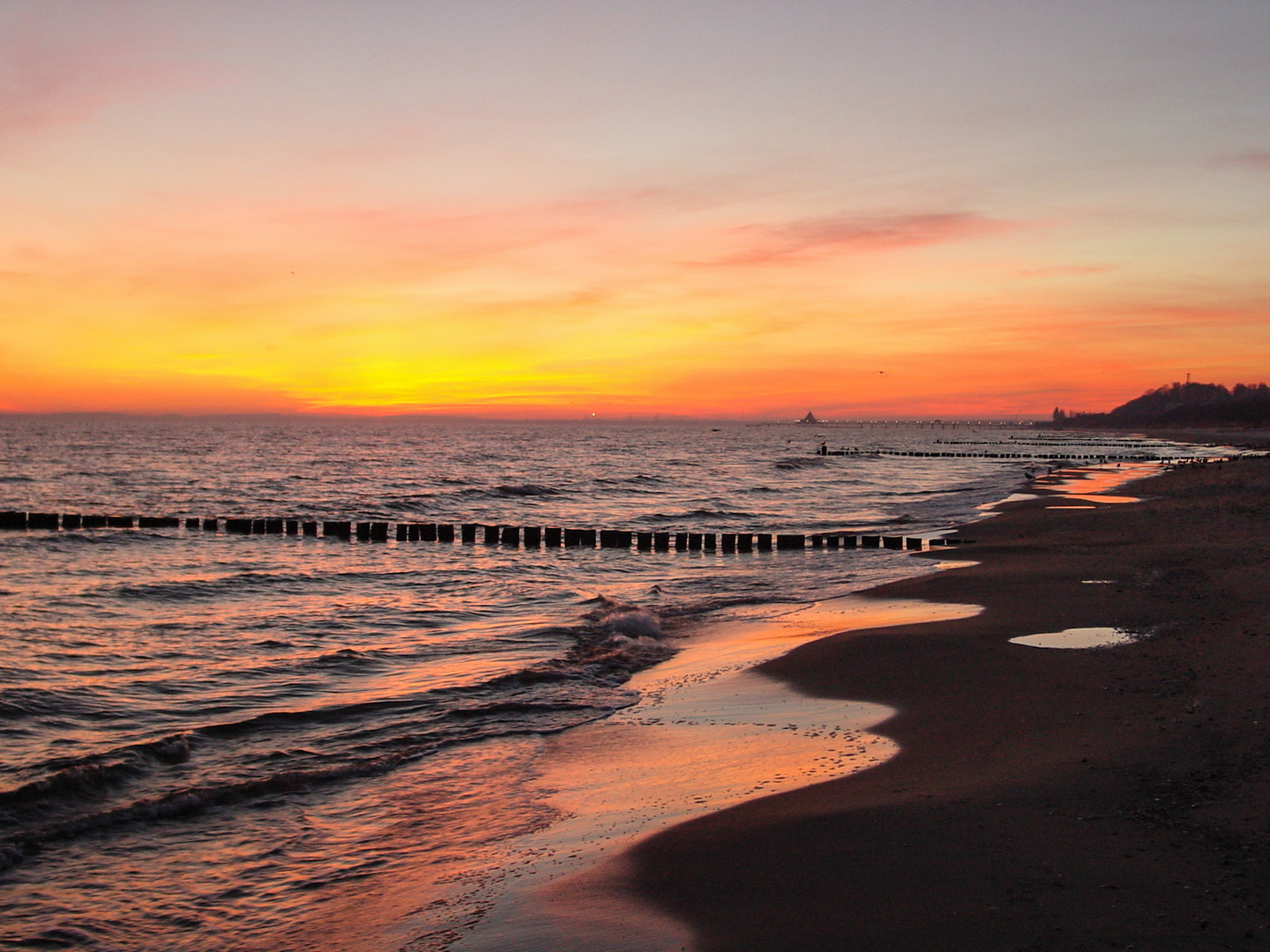 Sunrise at Usedom, Germany