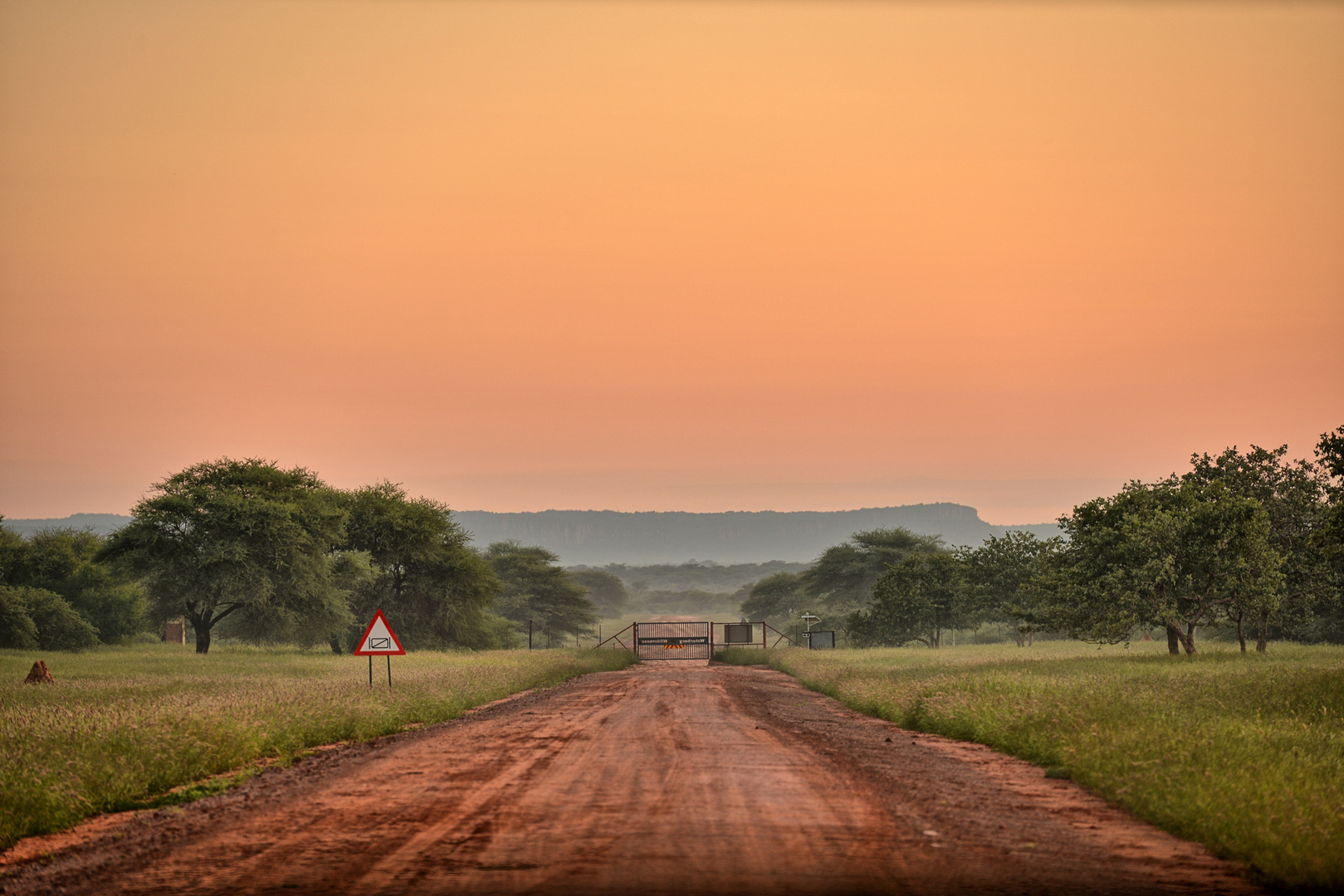 Sunrise at Waterberg NP